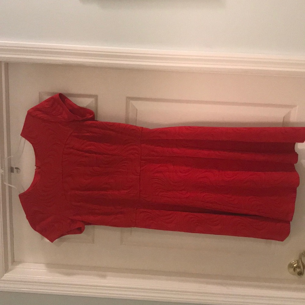 Red dress